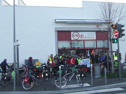 Cyclistes espagnols pour la COP21