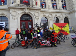 Cyclistes espagnols pour la COP21